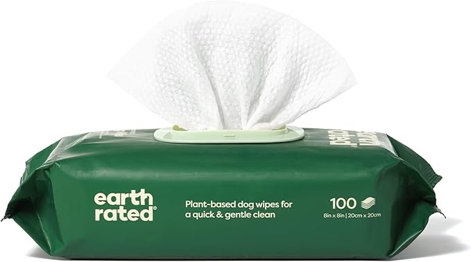 Earth Rated Textured Pet Wipes for Cats