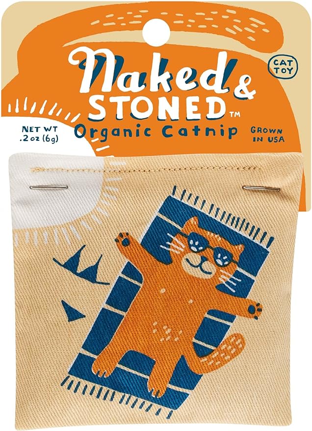Blue Q Naked & Stoned Catnip Cat Toy