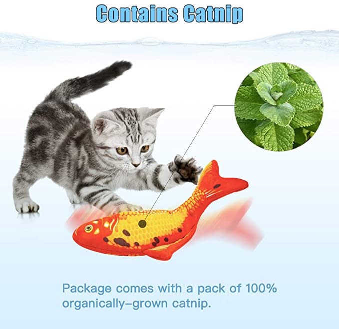 Floppy Fish Cat Toys