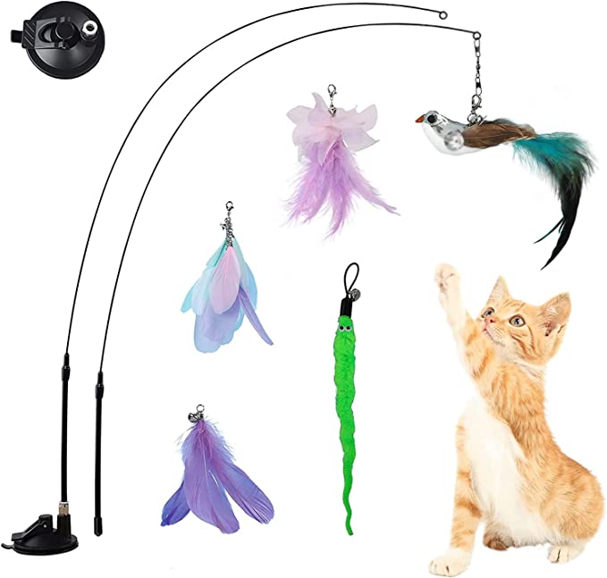 Jetczo Cat Feather Toys