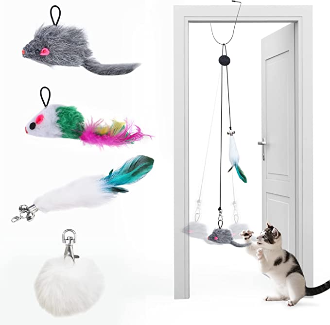 Otunrues Cat Feather Toys