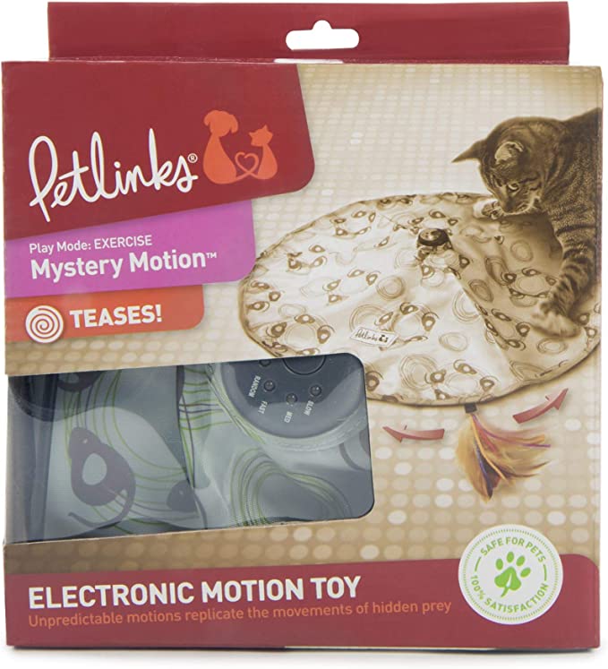 Petlinks Mystery Motion Concealed Electronic Motion Cat Toy