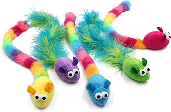 Jumpaws 5 Pack Value Natural Interactive Catnip Cat Toys
