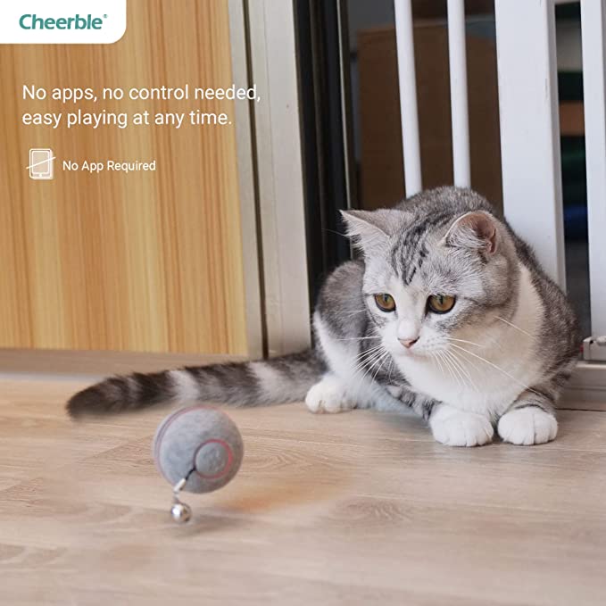 Cheerble Smart Interactive Cat Ball Toy