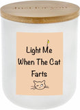 Cat Gifts for Cat Lovers, Odor Eliminating Candle