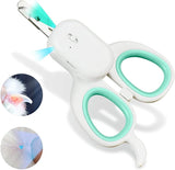 PAKEWAY Pet Nail Clipper with LED & -U-V Light