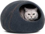 MEOWFIA Premium Felt Cat Bed Cave