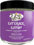 Cat Crack Catnip, Zoomie-Inducing Cat Nip Blend, North American Made & 100% Natural