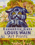 Eccentric Cats of Louis Wain Art Prints