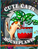 Cute Cats & Houseplants