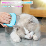 Cat Comb Pet Short & Long Hair Removal Massaging Shell Comb