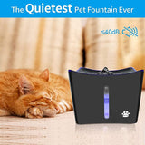 Cat Water Fountain, Whisper Quiet 101oz Cat Fountain