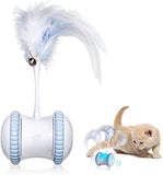 KONPCOIU Automatic Cat Feather Toy