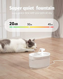 Cat Water Fountain with Wireless Pump