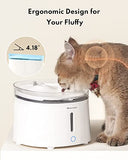 Homerunpet Cat Water Fountain with Wireless Pump