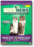 Fresh News Recycled Paper Crumble Multi-Cat Litter