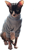 Bonaweite Hairless Cats Vest Turtleneck Sweater