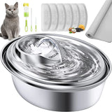 ORSDA Cat Water Fountain Stainless Steel