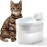 uahpet Wireless & Battery Operated Cat Water Fountain