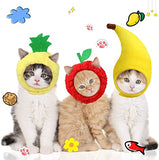 3 Pieces Cat Hats Banana Pineapple Red Fruit Shaped Hat