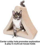 PetFusion 3-Sided Vertical Cat Scratching Post