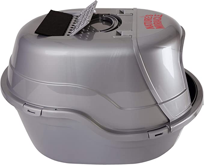 Nature's Miracle P96952 Hooded Flip Top Litter Box meowtreatyourcat