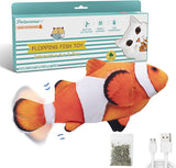 Potaroma Cat Toys Flopping Fish 10.5