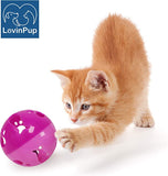 LovinPup Cat Ball Toy with Bell Larger Size