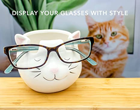 Luvberries Cat Glasses Holder Stand and Vase – meowtreatyourcat